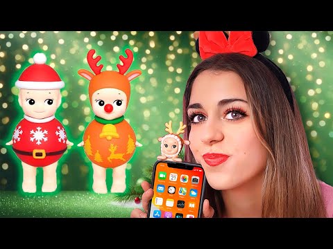 Los Sonny Angel Eligen mi Maquillaje Navideño