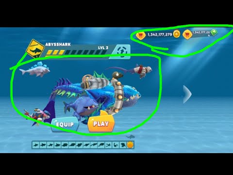 Hungry shark skin abbyshark