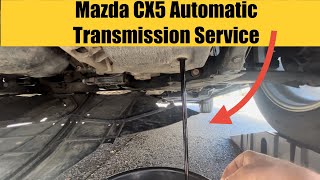 Mazda CX-5 Auto Transmission Service. How To Replace Transmission Filter RTV 24 hour cure.