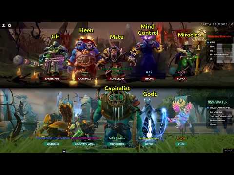 Miracle & Team Liquid vs TI7 Casters — Battle Cup Dota 2