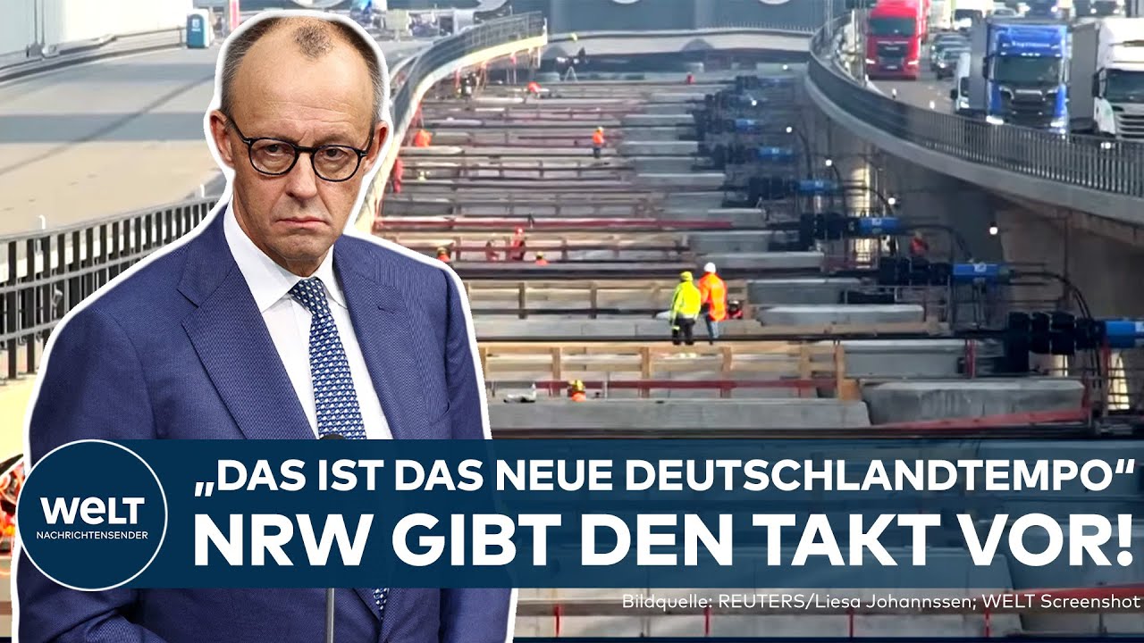 HOFFNUNGSFUNKE IN LÜDENSCHEID: Rahmedetalbrücke – Merz spricht von Signal für ganz Deutschland!