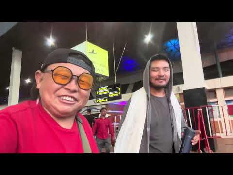 Welcoming Ted Kunchok in airport. Why is he back in Siliguri?