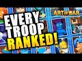 Best & Worst Troops in Art of War: Legions Tier List (E11)