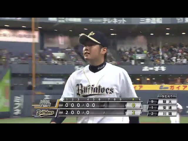 【5回表】バファローズ・西 再三のピンチを切り抜け、5回無失点!! 2016/8/9 Bs-H