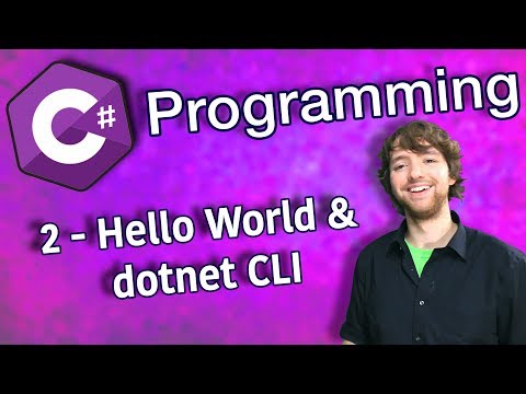 C Programming Tutorial 2 Hello World and dotnet CLI