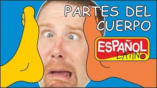 Partes del cuerpo para niños | Cuentos Infantiles para dormir |Aprender con Steve and Maggie Español