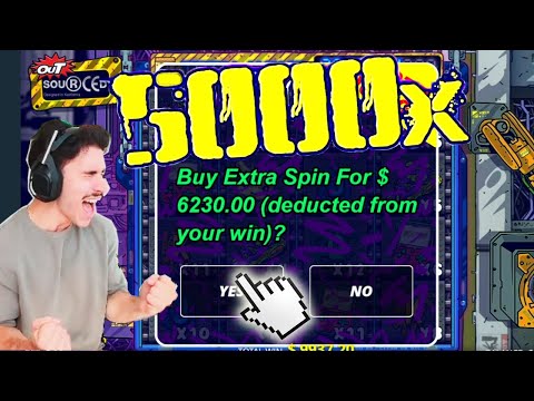 5,000X INSANE MAX WIN SESSION ON OUTSOURCED BY NOLIMIT CITY!