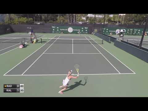 URSZULA RADWANSKA V ELVINA KALIEVA - W60 BERKELEY