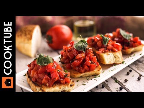 The Best Italian Bruschetta Recipe | Easy Appetizer Recipe