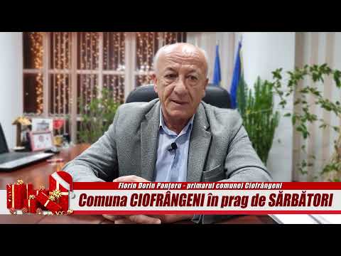 Comuna CIOFRANGENI în prag de Sărbători