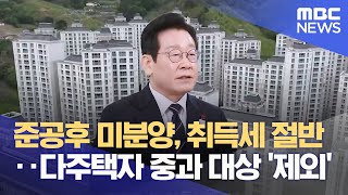 "지역 미분양 아파트 사면 세금 절반만"‥ 새해에도 지역 우선! (2026.1.2/뉴스데스크/MBC경남)