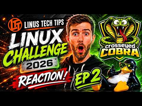Linux Vet Reacts: Linus Tech Tips 2026 Linux Challenge Ep. 2
