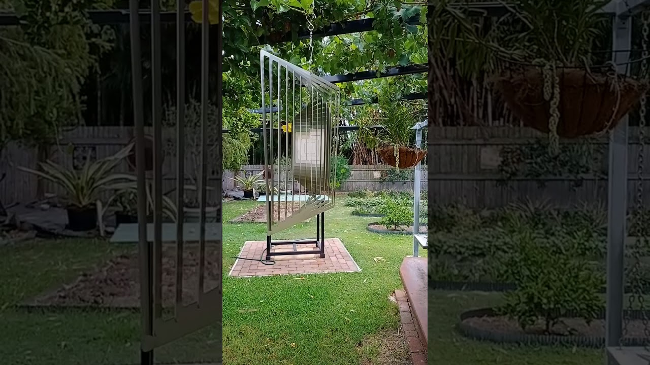 40CM SQUARE STAINLESS STEEL WINDSPINNER