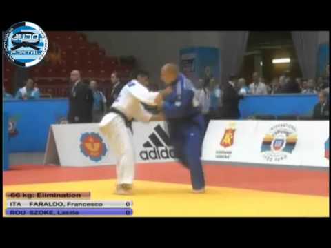 European Judo Championship Chelyabinsk 2012 -66kg FARALDO (ITA)-SZOKE Laszlo (ROU)