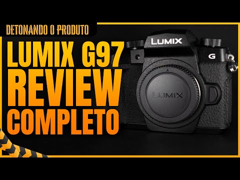 Panasonic Lumix G97 com Lente 12-60mm – Mirrorless 4K 20.3MP