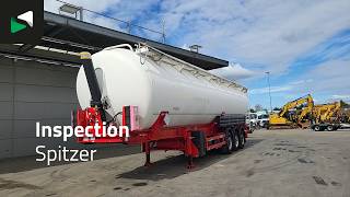 Spitzer SK 2766 CAL 3 axles T&Uuml;V 01/27 ADR 66m3 silo tank trailer | Image 4 - Autoline