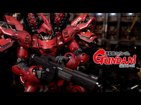 MG MSN-04 Sazabi Ver.Ka Review (Custom painted) ガンプラ全塗装!