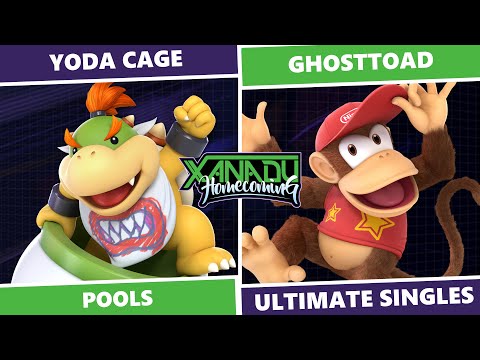 Xanadu Homecoming Finale: Pools - Yoda Cage (Bowser Jr.) Vs. GhostToad (Diddy Kong) SSBU