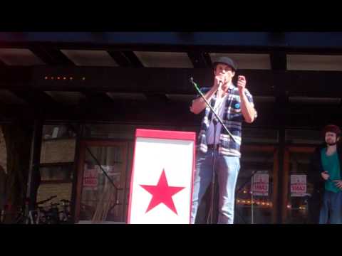 Första Maj i Lund 2012 - Sten Axelson Fisk