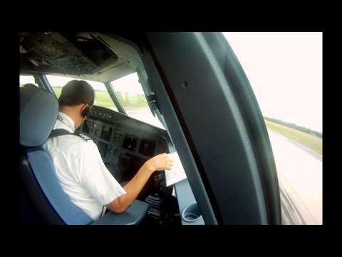 VivaColombia Airbus A320 Cockpit Take-off - Barranquilla SKBQ HD