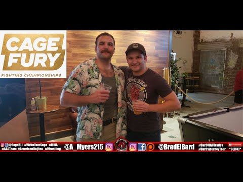 CFFC 112 Heavy Weight Champ Alex Myers shows us some Cage Wrestling!