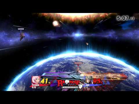 Rampage Wed. SSB4 Wii U 12/10/14 - (Losers) NG Magmar vs Green