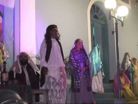 Teatro o musical paixão de cristo realizado no ano de  2012 em Galiléia MG