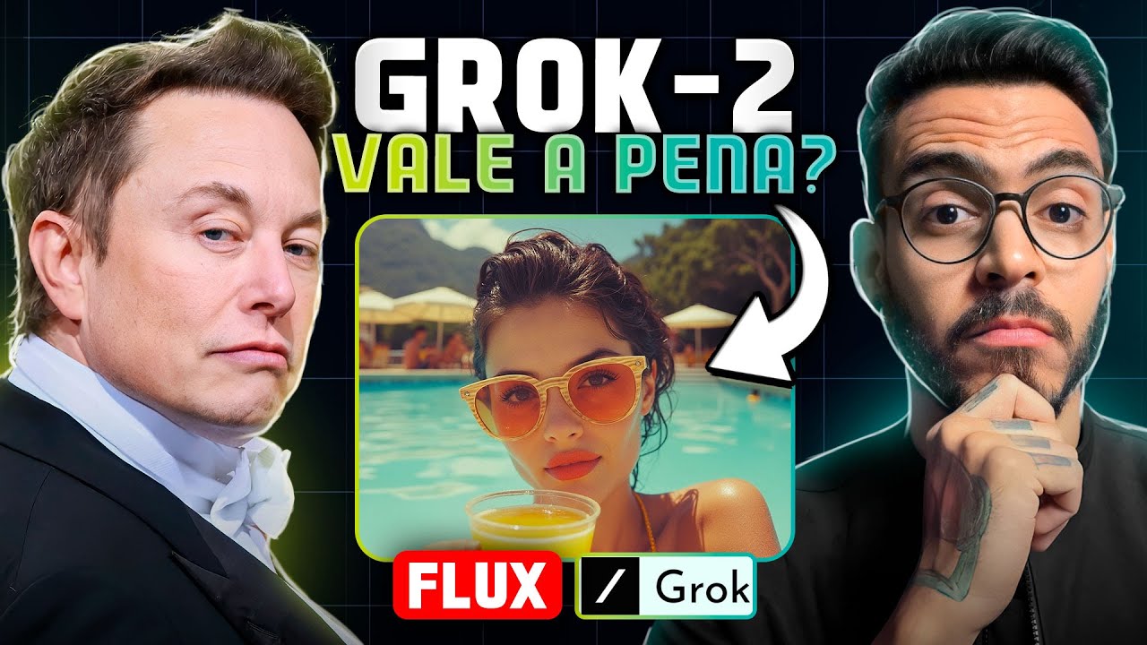 xAI Lança GROK-2, e gera imagens de IA com o FLUX! MAS... Vale a pena?!