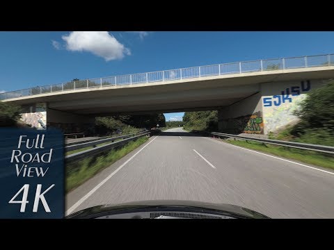 Kiel, Germany: Holtenau, Bundesstraße, B 503 - 4K (UHD/2160p/60p)
