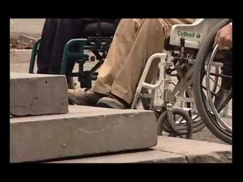 Image of the video: Voters with disabilities