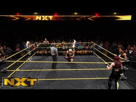 WWE2K20 NXT Storm, LeRae & Ripley vs Belair, Ray & Shirai