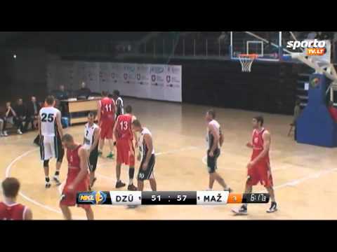 NKL: Alytaus Dzūkija - Mažeikiai