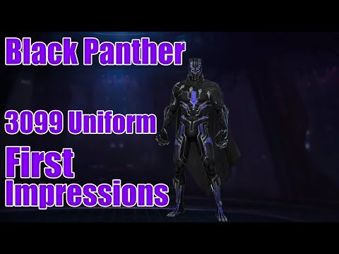 Black Panther 3099 Uniform Impressions and Review! (Marvel Future Fight)