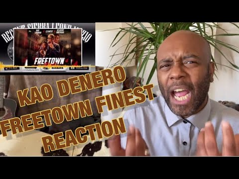 #freetownfinest Kao Denero - Freetown Finest Ft. CJ West, Xclusive Brothers 🇸🇱 | 🇬🇧 REACTION
