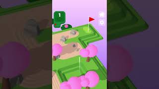 Coffee Golf Tour Level 159 (No Powerups) #coffeegolf #gameplay #golfgame #games #gaming #mobilegame