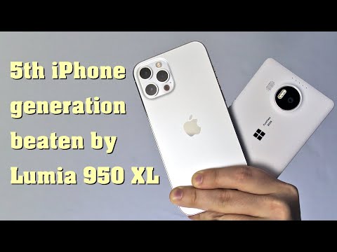 iPhone 12 Pro Max vs. Lumia 950 XL - camera comparison