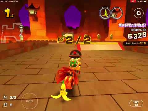 Bowser’s Castle 3T Nonstop Combo