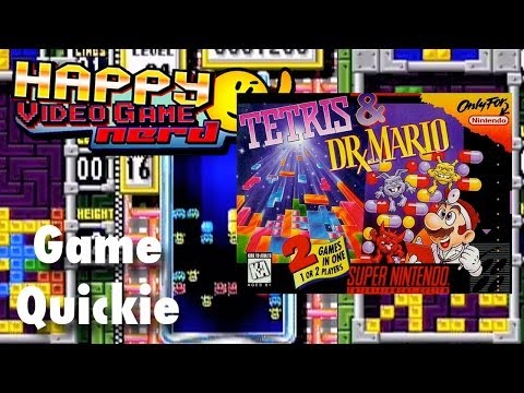 HVGN Game Quickie: Tetris & Dr. Mario (SNES)