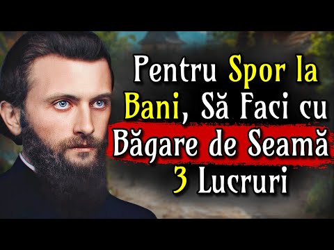 PAZA DUHULUI SFÂNT:  Să ai Spor la bani, fii atent la 3 lucruri | Învățăturile lui Arsenie Boca