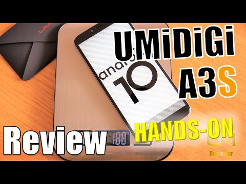 UMIDIGI A3S Test: Budget Android 10 Smartphone Triple Slot - Hands-on (Deutsch, engl. hints)