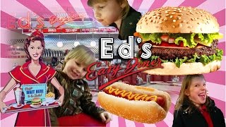 Fun UK Kids go to Ed's American Diner at Grand Central Birmingham