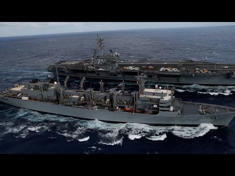 USS George H.W. Bush (CVN 77) Ordnance Transfer