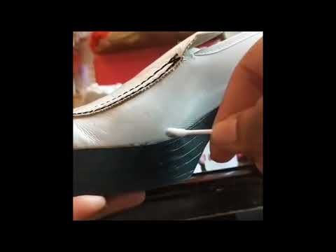 Hur du får bort svarta streck från skorn, väska.
