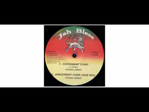 Vivian Jones - Judgement Come - 10" - Jah Bless