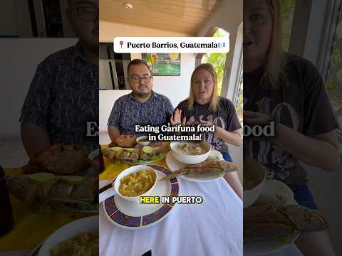 Garífuna food in Puerto Barrios! #izabalguatemala #livingston #guatemala #guate #tapado