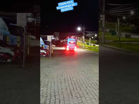 @viaçãoáguiabranca Vitória-ES X Ecoporanga-ES.  29/09/25.