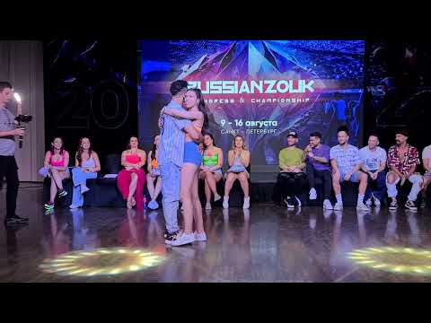Leandro De Oliveira & Maria Koroleva. JnJ Invitational. Russian Zouk Congress 2023 | Zouk Dance