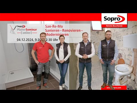 Planerseminar online: Sanieren – Renovieren – Modernisieren