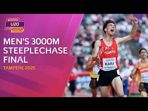 Men's 3000m Steeplechase Final | Tampere 2025