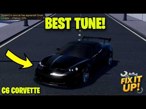 🔧BEST TUNE FOR C6 CORVETTE In Fix It Up! (1200+HP!) ROBLOX